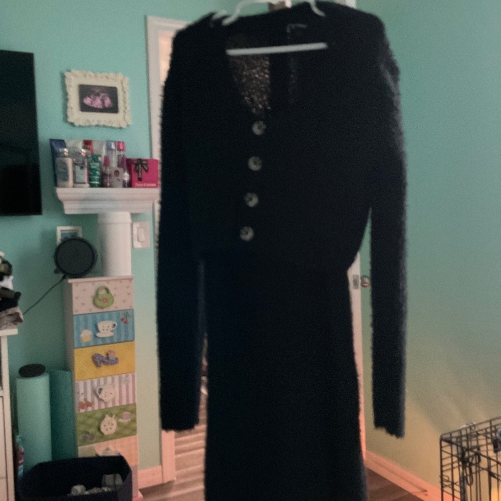 Wool Dress + Sweater